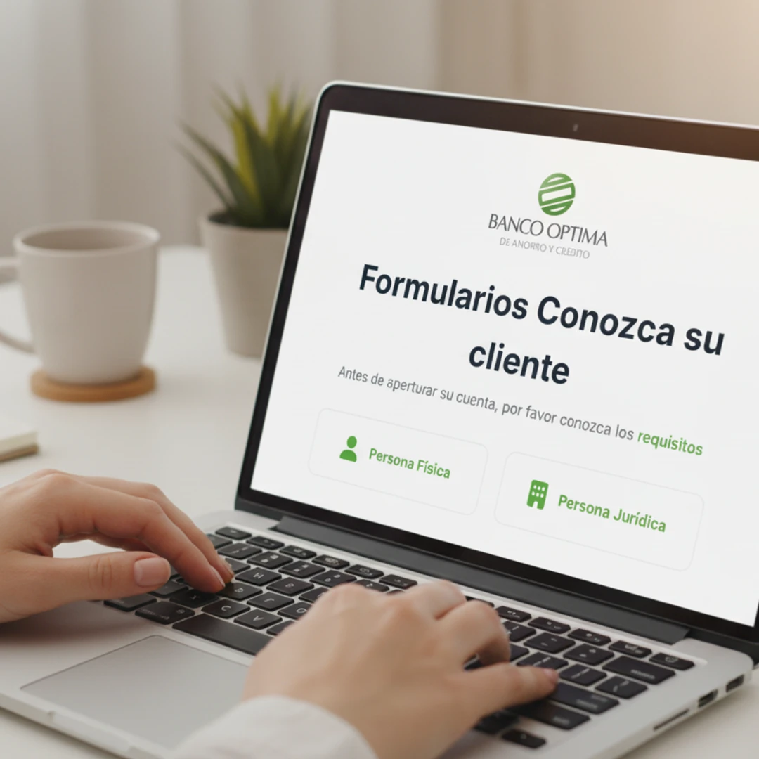 Apertura de nueva cuenta @ Banco Óptima, República Dominicana
