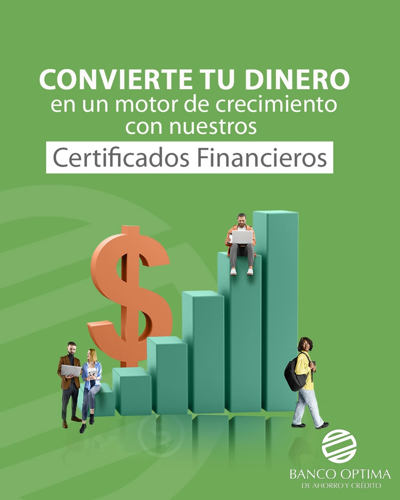 Te ofrecemos los mejores Certificados Financieros en RD @ Banco Óptima, República Dominicana